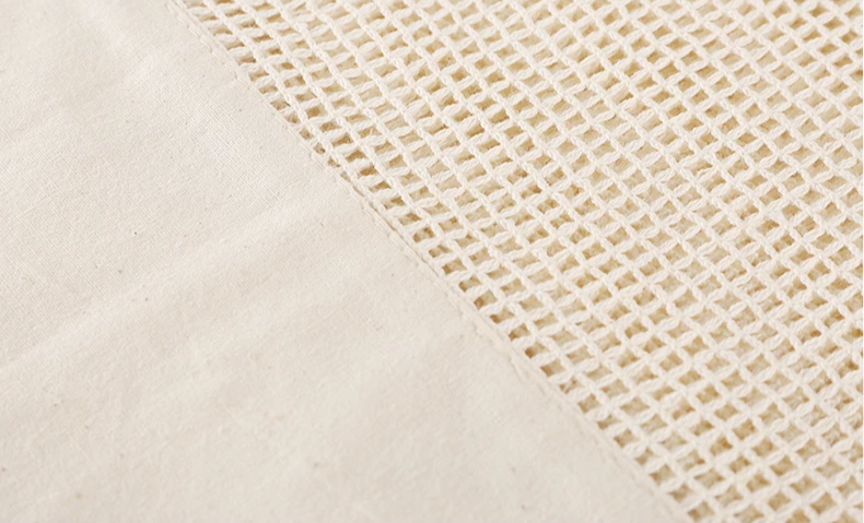 Reusable Cotton Produce Bags – Washable Eco Net Bags Brownstick