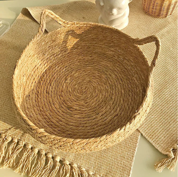Washable Rattan Cat Bed with Scratcher & Cushion – Pet House Brownstick