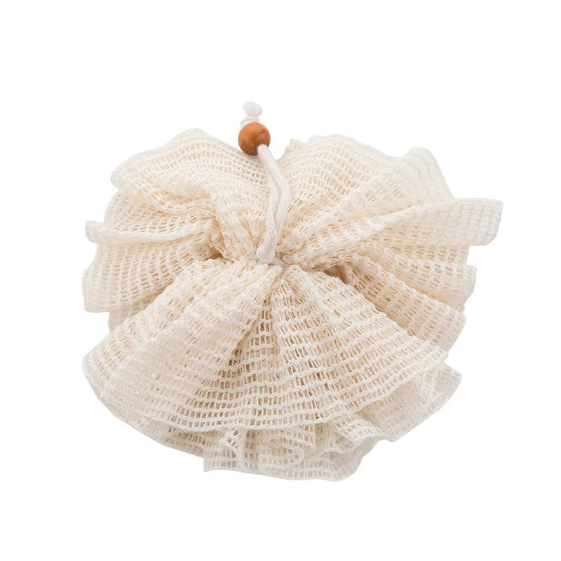 Natural Jute Shower Scrubber Brownstick