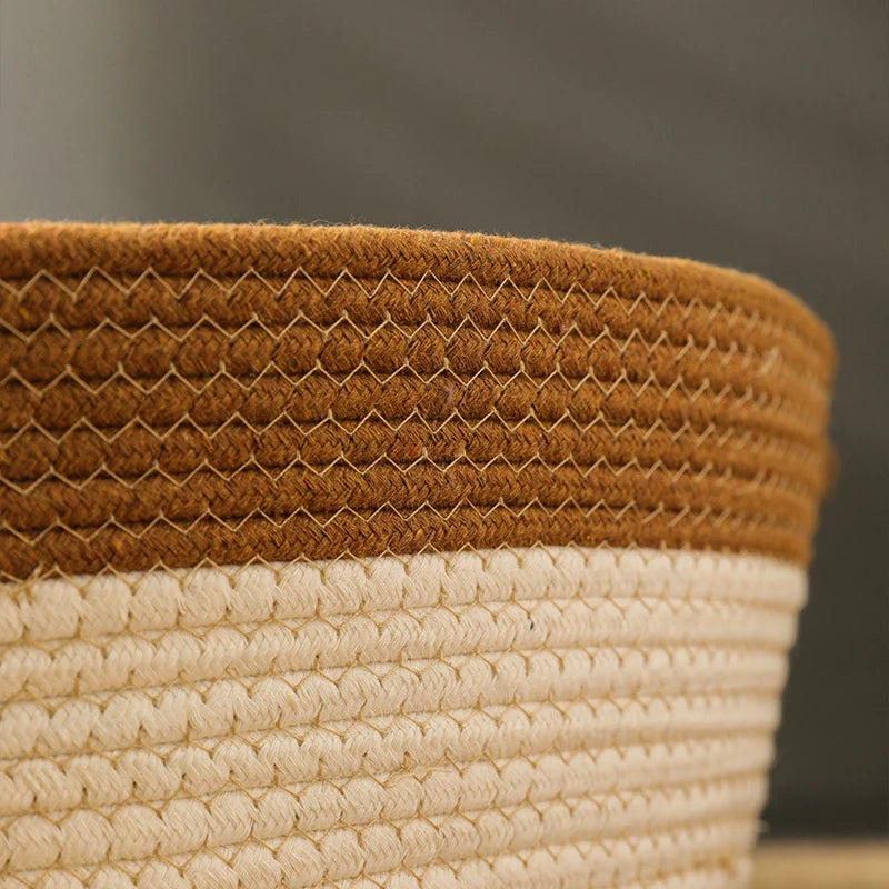 All-Season Cozy Season Cozy Handmade Rattan Woven Cat Bed Brownstick