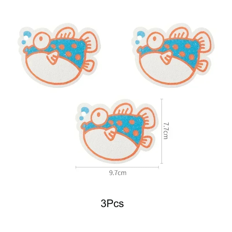 3pcs Magic Cleaning Sponge Brownstick