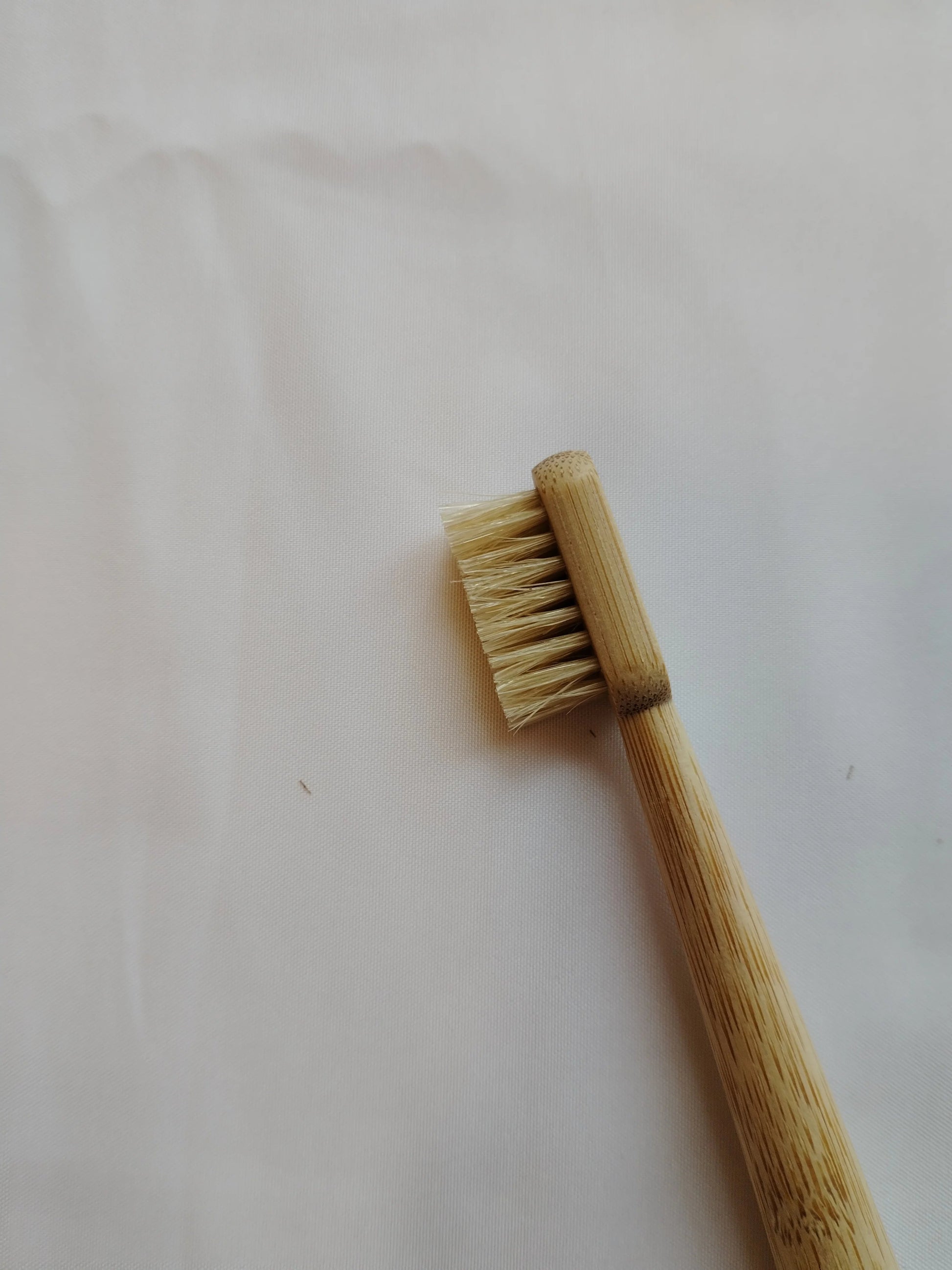 4-Pack Bamboo Toothbrushes with Natural Boar Bristles Brownstick