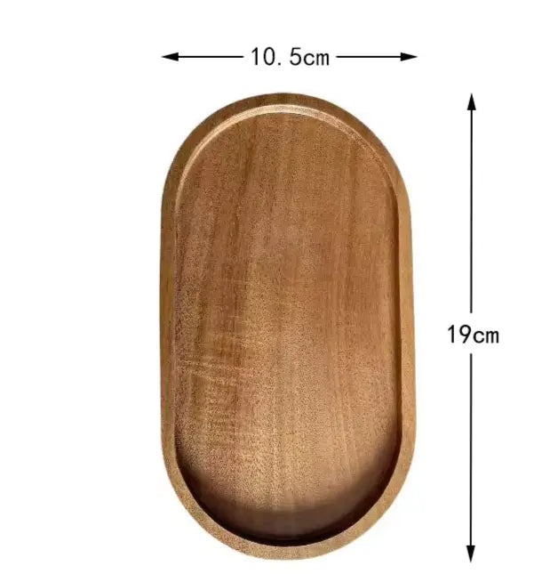 Solid Wood Japanese Tray Brownstick